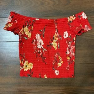 Dynamite off the shoulder top